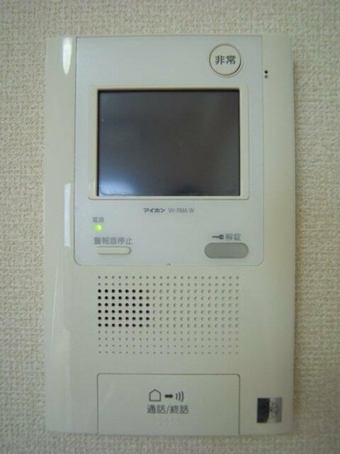 セキュリティ　モニター付きインターホン