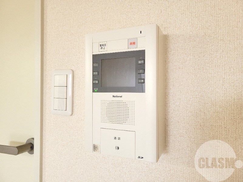 セキュリティ　来訪者が確認できるモニターホン♪