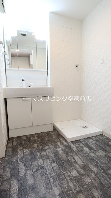 洗面設備　※別号室の写真です