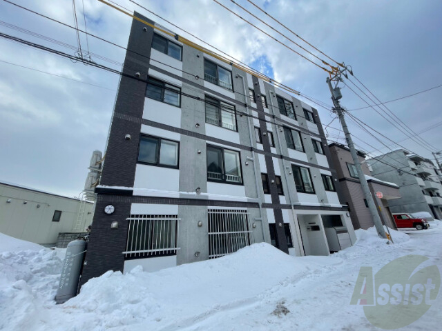 建物外観　札幌市西区発寒７条「ラフレーズ発寒」