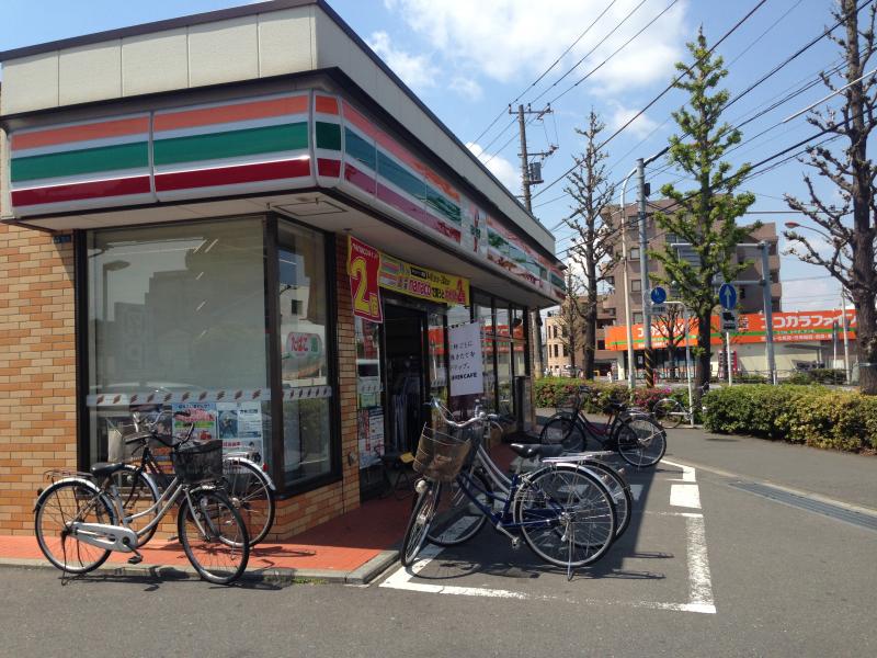 コンビニ　セブンイレブン 川崎四谷上町北店（コンビニ）まで91m