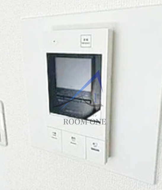 セキュリティ　モニター付インターホンです。