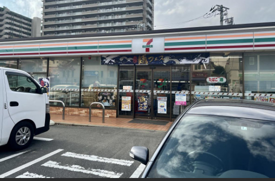 コンビニ　セブンイレブン 酒々井駅東口店（コンビニ）まで1546m