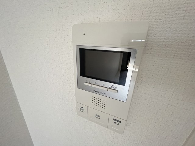 セキュリティ　TVモニター付きインターホンです