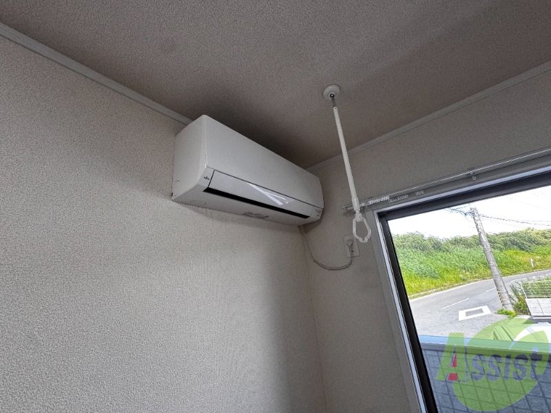 その他設備　こちらはエアコンです。これで夏も冬も快適に過ごせますね。