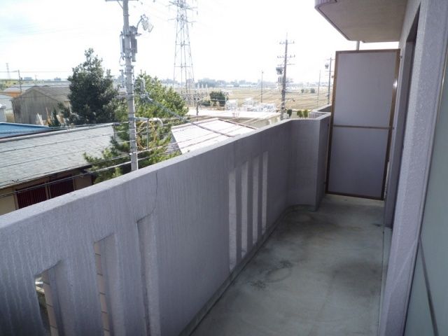 バルコニー　※同建物同型別のお部屋