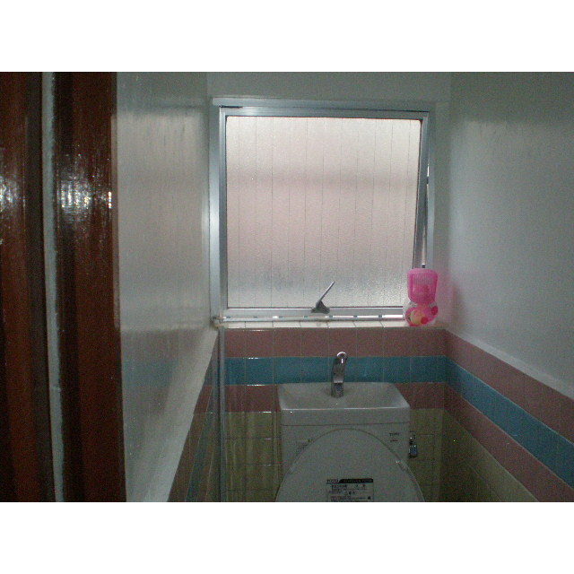 セキュリティ　トイレ窓鍵