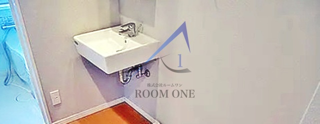 洗面設備　洗面台です。