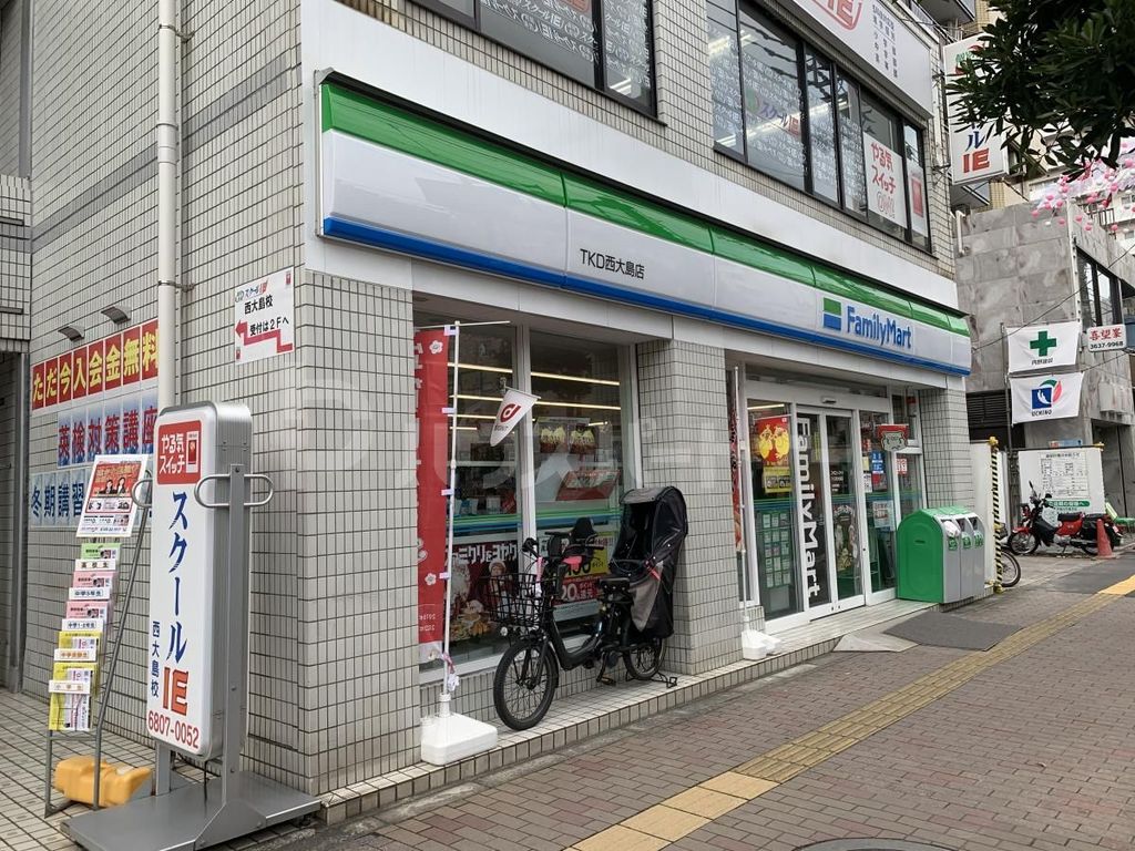 コンビニ　ファミリーマートTKD西大島店（コンビニ）まで230m