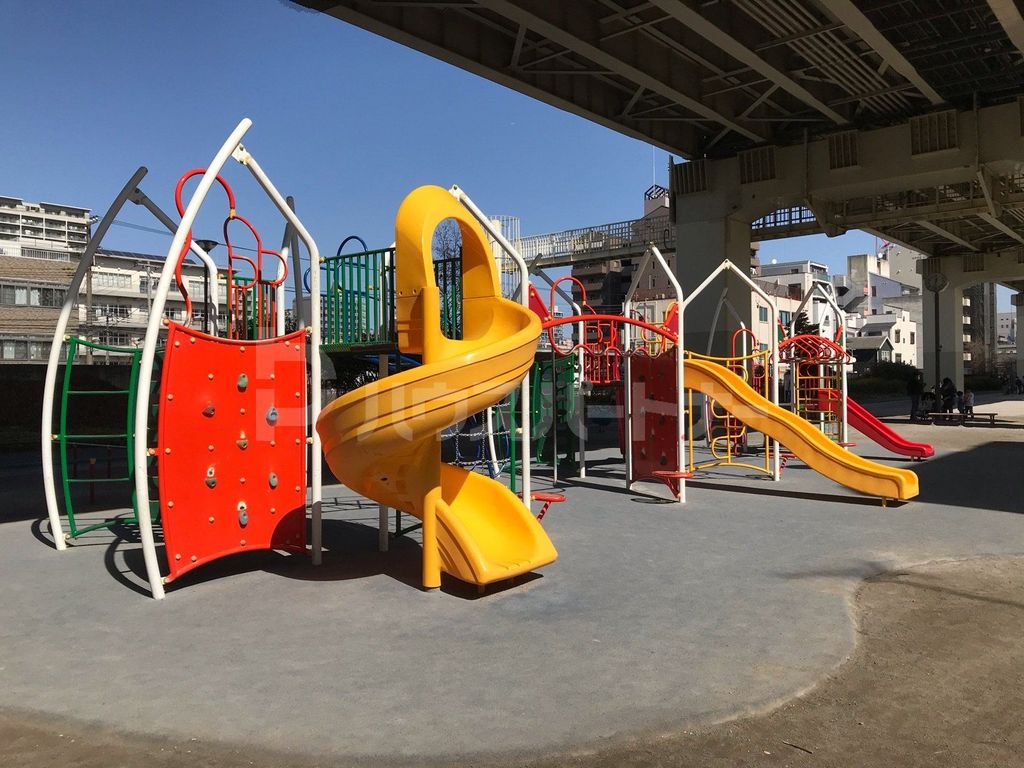 公園　竪川河川敷公園（公園）まで420m