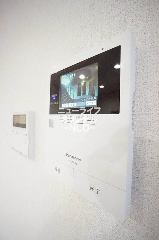セキュリティ　事前に訪問者を目視してから対応できるTVモニターホン付☆