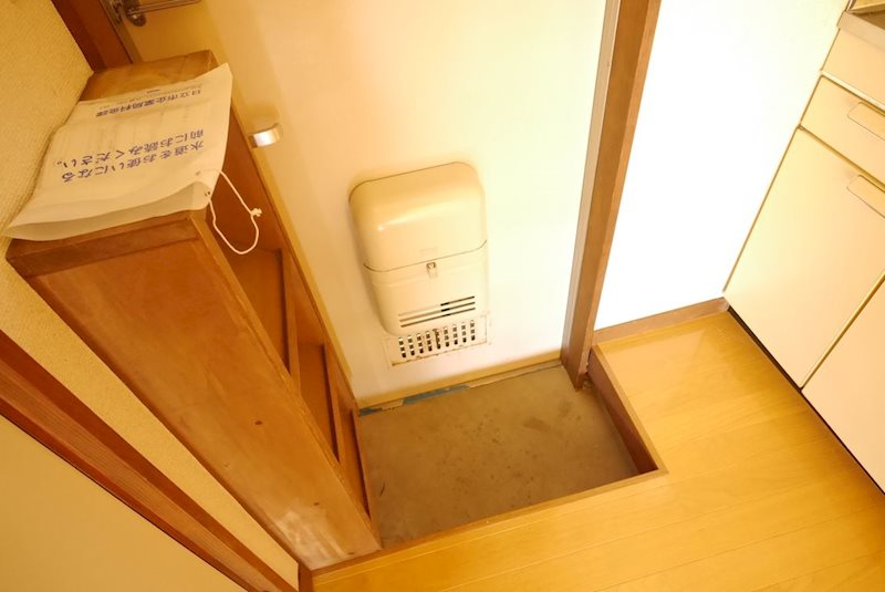 玄関　シューズボックス付き