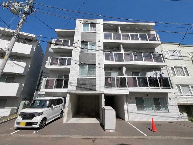 建物外観　都市ガス採用・ネット無料のデザイナーズマンション♪
