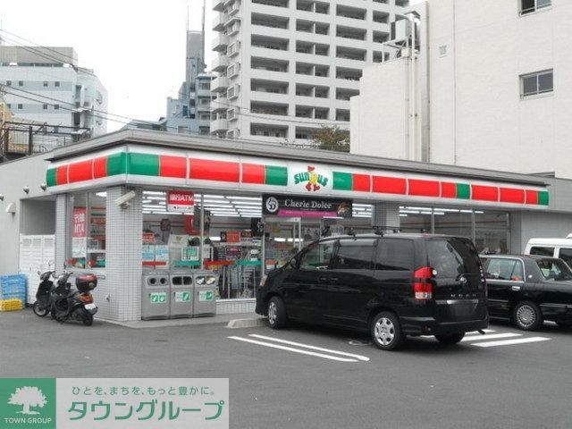 コンビニ　サンクス（コンビニ）まで155m