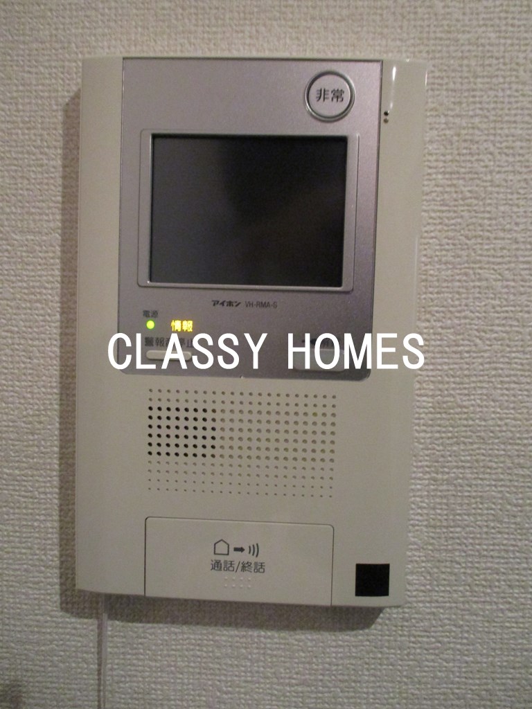 セキュリティ　2009年竣工　ブライズ品川大井：モニターフォン
