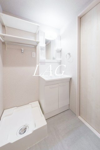 洗面設備　洗面台です。