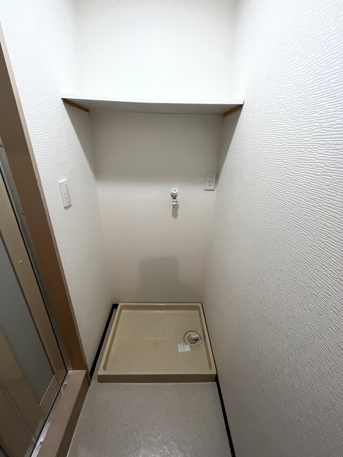 洗面設備　室内洗濯機置場