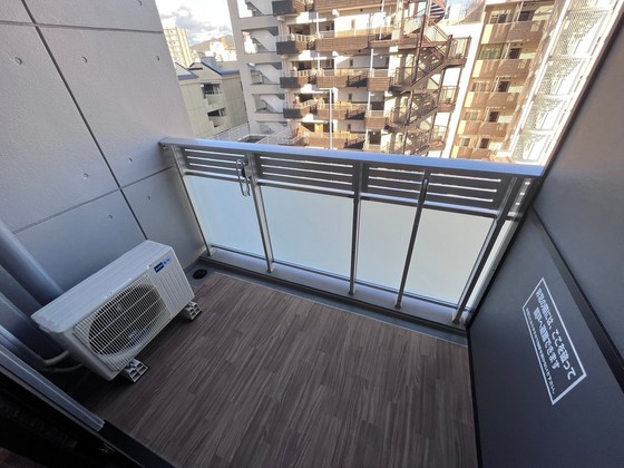 バルコニー　※別部屋の写真です