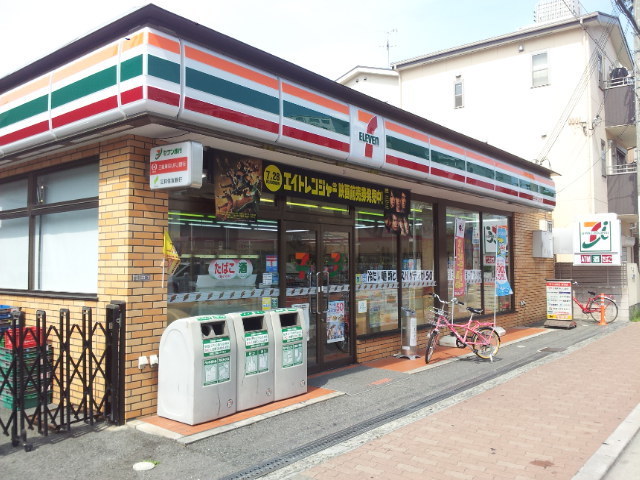 コンビニ　セブンイレブン大阪南住吉2丁目店（コンビニ）まで504m