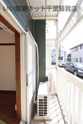 バルコニー　洗濯物もよく乾きそうな、陽当たり良好なバルコニーです！