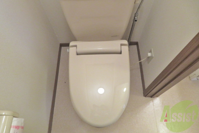 トイレ　シンプルでオーソドックスなトイレは使いやすいですね。