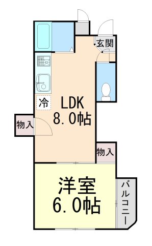 キャロル豊中本町IIの間取り写真