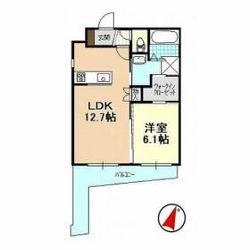 棒屋第11下池ハイツの間取り写真