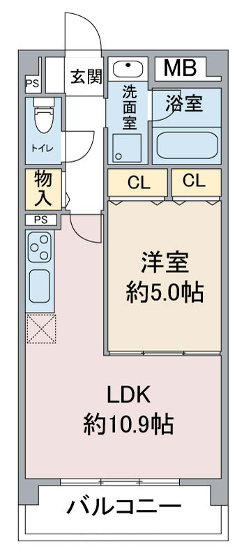 地下鉄東山線 一社駅 徒歩5分 3階建 築15年の間取り写真