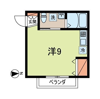 メゾンサンフラワーの間取り写真