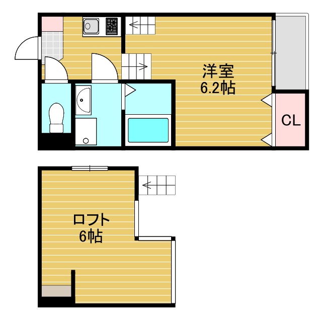 Comfort西中島の間取り写真
