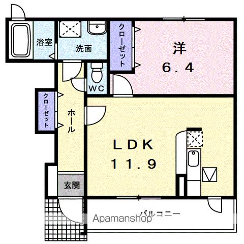 ＪＲ東海道本線 焼津駅 徒歩17分 2階建 築17年の間取り写真
