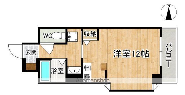 ＪＲ関西本線 奈良駅 徒歩3分 8階建 築21年の間取り写真