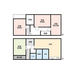 川上町873-268戸建ての間取り写真