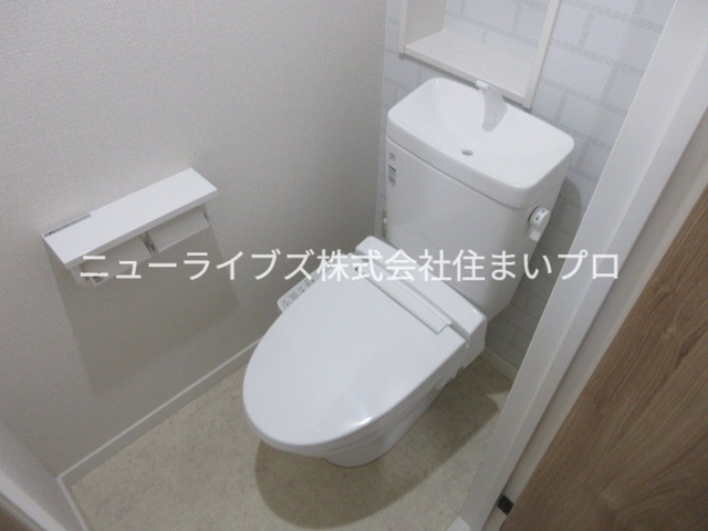 京阪本線 香里園駅 徒歩14分 7階建 築50年のトイレ写真