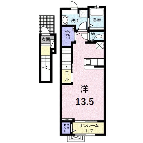エトワールIの間取り写真