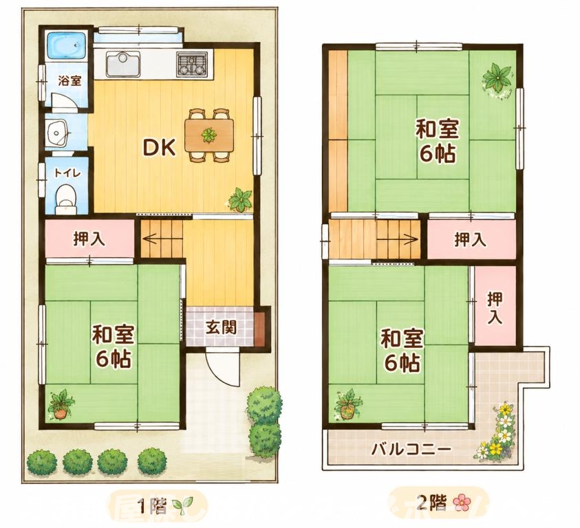 田井西町戸建の間取り写真