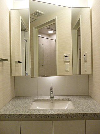 洗面設備　※別部屋の参考写真です。
