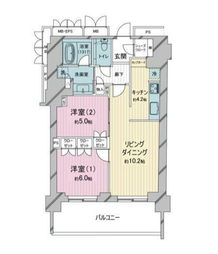 10/11 10/11の間取り写真