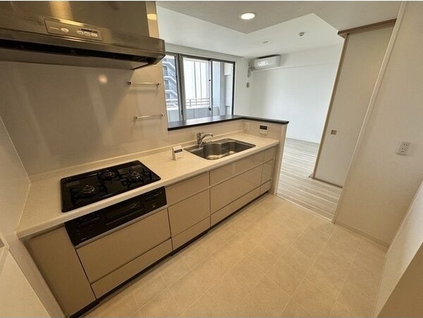 キッチン　※写真は同じマンションの違う部屋のものになります。