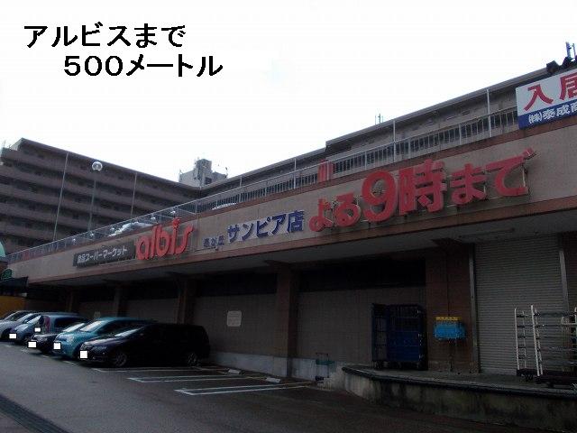 スーパー　アルビス（スーパー）まで500m