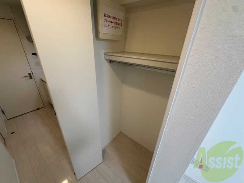 収納　居室のクローゼットです