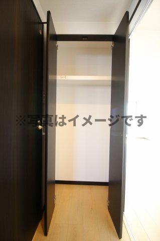 収納　ちょっとした収納スペースも充実しています