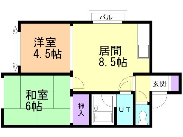 ハミール山の手の間取り