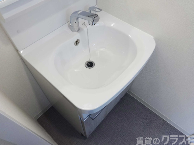 洗面設備　便利なシャワーノズルです。