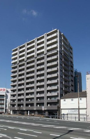 熊本市中央区慶徳堀町のマンションの建物外観