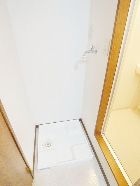 【武蔵村山市学園のアパートの洗面設備】