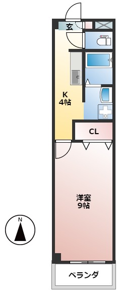 ラフィーネ　シャラの間取り