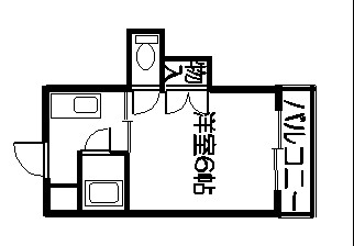 サンコート坂之上Ｂ棟の間取り