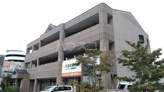 静岡市葵区柚木のマンションの建物外観