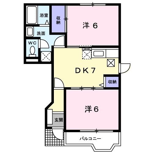 ハイラーク中の原Ｃの間取り